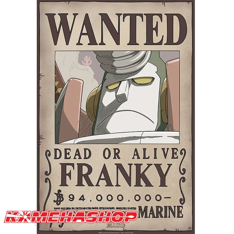 Affiche Wanted Franky - New World Prime 3 Affiche Wanted Franky - New World Prime