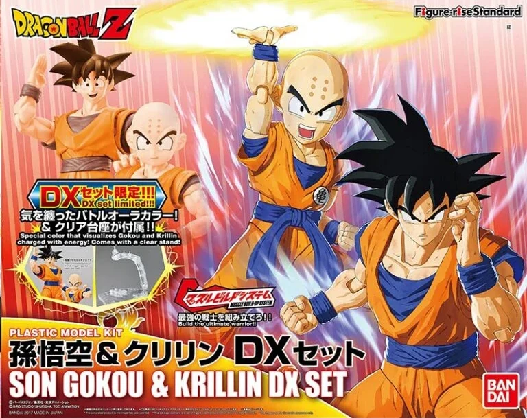DRAGON BALL Z Magasin -DRAGON BALL Z Magasin dbz model kit goku et krillin dx set 768x768 1 e1767076639219