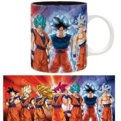 Dragon Ball Super - Mug Son Goku Transformations