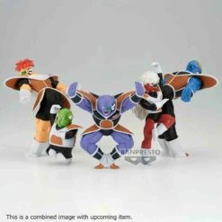 Dragon Ball Z - Set 5 Figurines The Ginyu Force - Solid Edge
