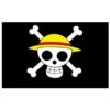 One Piece – Grand Drapeau Pirate Luffy 1 One Piece – Grand Drapeau Pirate Luffy -DRAGON BALL Z Magasin drapeau one piece