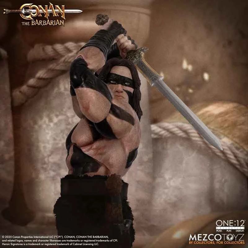 Figurine Conan Le Barbare 1982 War AF - Mezco 4 Figurine Conan Le Barbare 1982 War AF - Mezco – Image 2