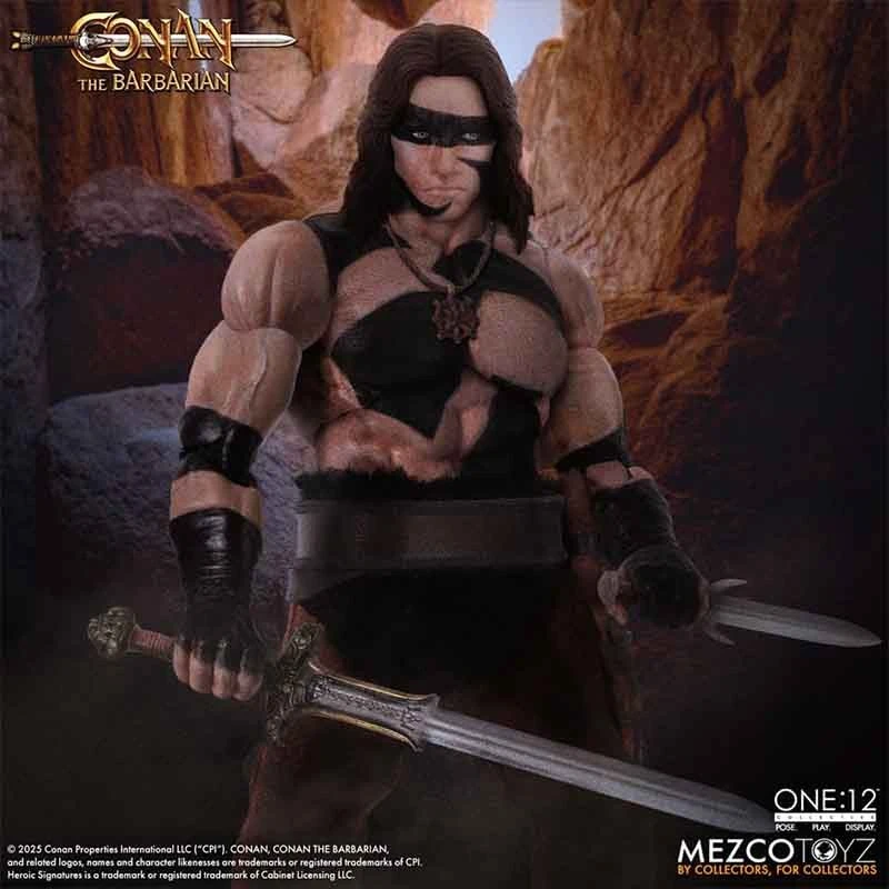 Figurine Conan Le Barbare 1982 War AF - Mezco 3 Figurine Conan Le Barbare 1982 War AF - Mezco