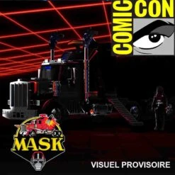 M.A.S.K - Véhicule Rhino & Matt Traker & Bruce Sato SDCC Ver