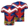 My Hero Academia - T-shirt All Might Cosplay -DRAGON BALL Z Magasin my hero academia t shirt all might cosplay