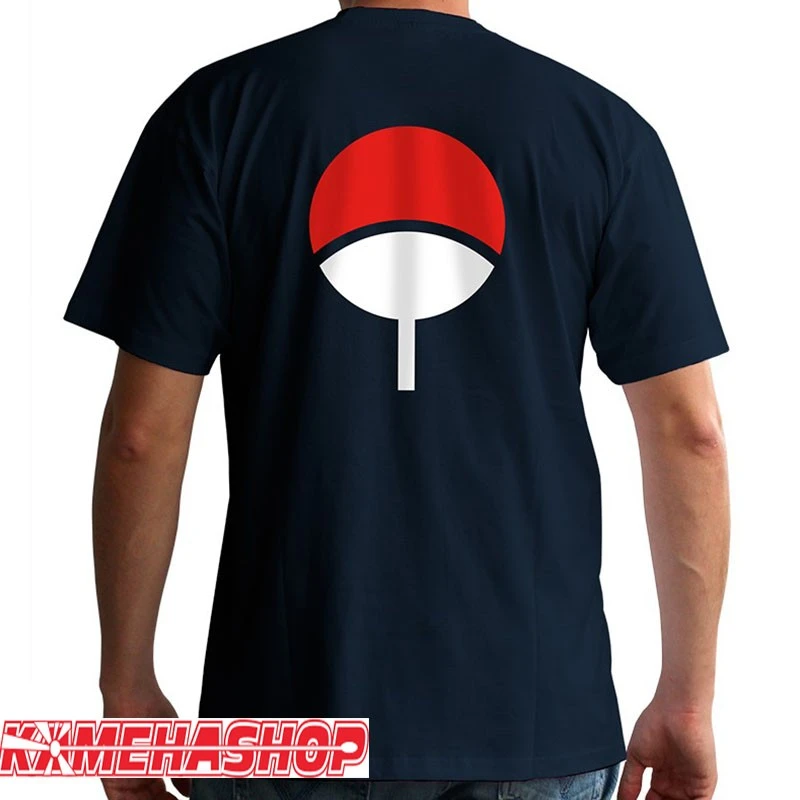 Naruto Shippuden - T-shirt Uchiwa 3 Naruto Shippuden - T-shirt Uchiwa