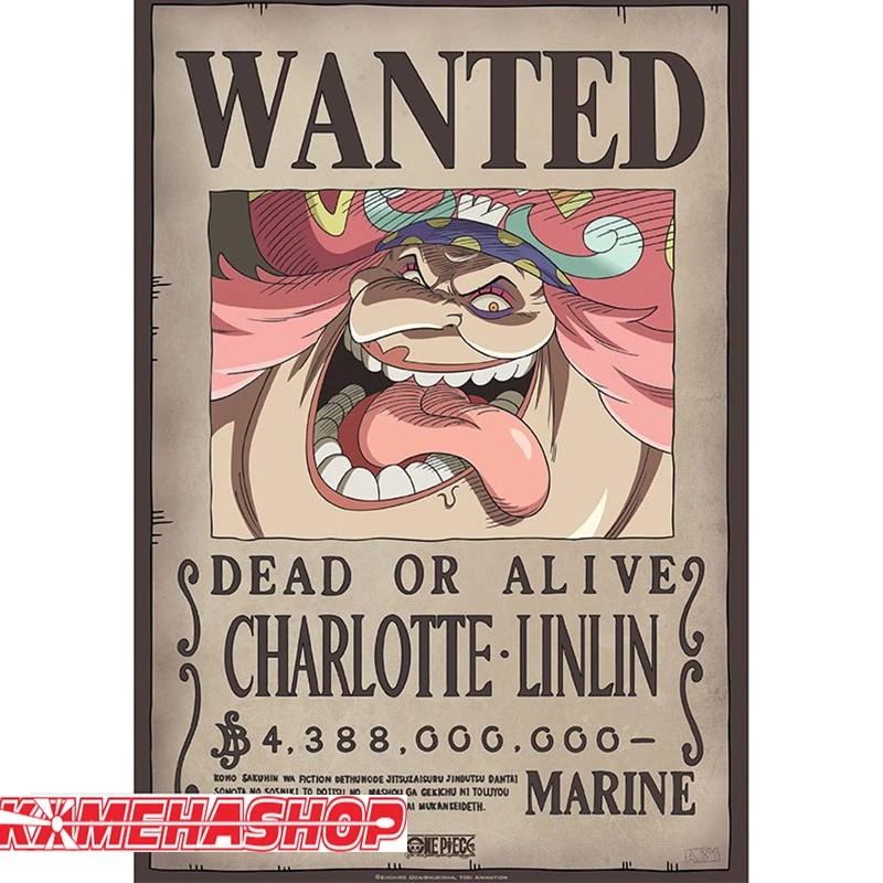 One Piece - Affiche Wanted Big Mom 3 One Piece - Affiche Wanted Big Mom