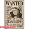 One Piece - Affiche Wanted De Trafalgar Law -DRAGON BALL Z Magasin one piece affiche wanted de trafalgar law