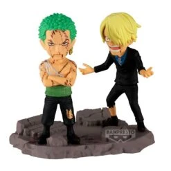 One Piece - Figurine Zoro Et Sanji - WCF Log Stories