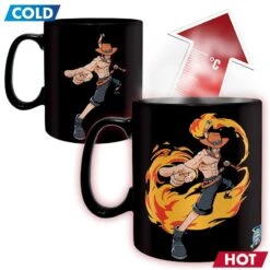 One Piece - Mug Thermo-Réactif Luffy Ace 6 One Piece - Mug Thermo-Réactif Luffy Ace -DRAGON BALL Z Magasin one piece mug thermo reactif luffy ace 1