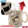 One Piece - Mug Thermo-réactif Wanted