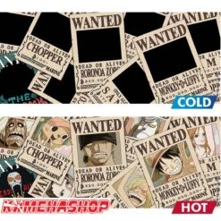 One Piece - Mug Thermo-réactif Wanted -DRAGON BALL Z Magasin one piece mug thermo reactif wanted 2