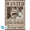 One Piece - Poster Wanted Eustass Kidd 1 One Piece - Poster Wanted Eustass Kidd -DRAGON BALL Z Magasin one piece poster wanted eustass kidd