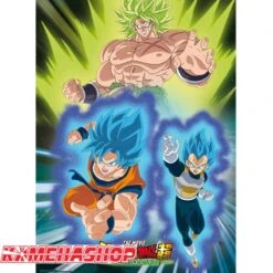 Poster Broly Versus Vegeta & Goku