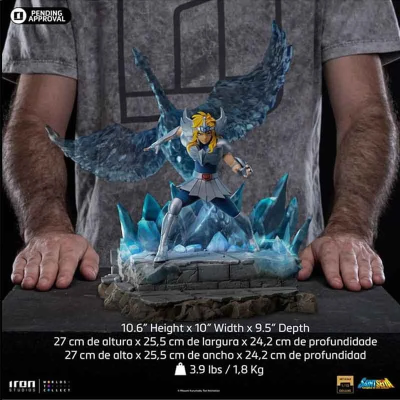 Saint Seiya - Figurine Hyoga Cygnus - Deluxe BDS Art Scale 4 Saint Seiya - Figurine Hyoga Cygnus - Deluxe BDS Art Scale – Image 2