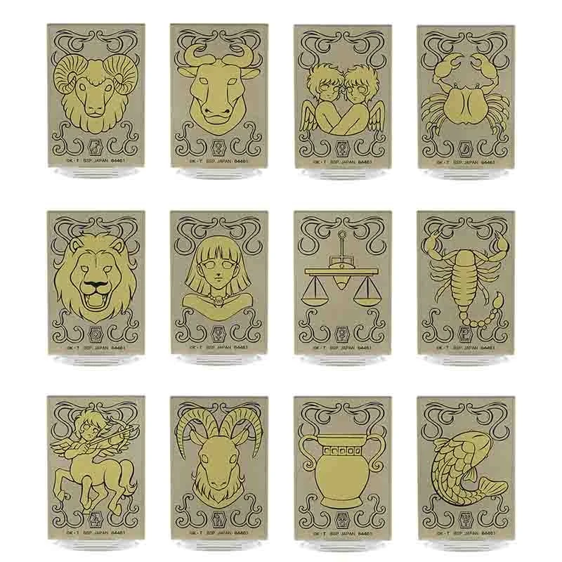 Saint Seiya - Set 12 Stand Acryliques - Ichiban Kuji 3 Saint Seiya - Set 12 Stand Acryliques - Ichiban Kuji