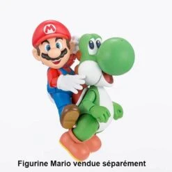 Super Mario Bros - Figurine Yoshi - S.H Figuarts 10 Super Mario Bros - Figurine Yoshi - S.H Figuarts -DRAGON BALL Z Magasin super mario bros figurine yoshi sh figuarts 3