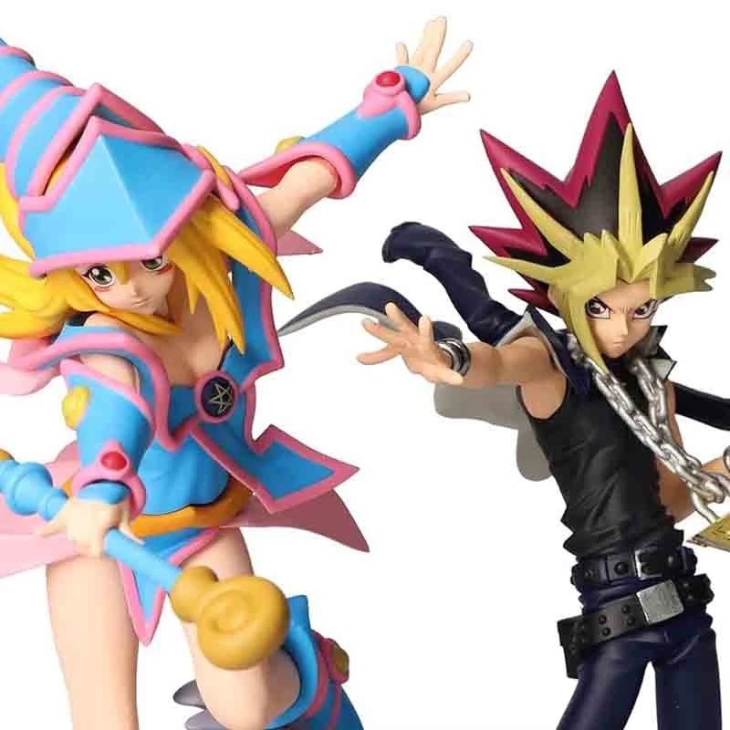 YuGiOh! Set 2 Figurines Dark Magician Girl & Yami Yugi 3 YuGiOh! Set 2 Figurines Dark Magician Girl & Yami Yugi
